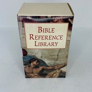 BIBLE REFERENCE LIBRARY COMPLETE 3 Book Set in Slipcover Box